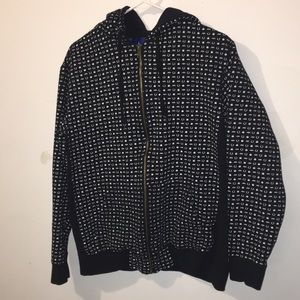 Black and white printed sweater❤️